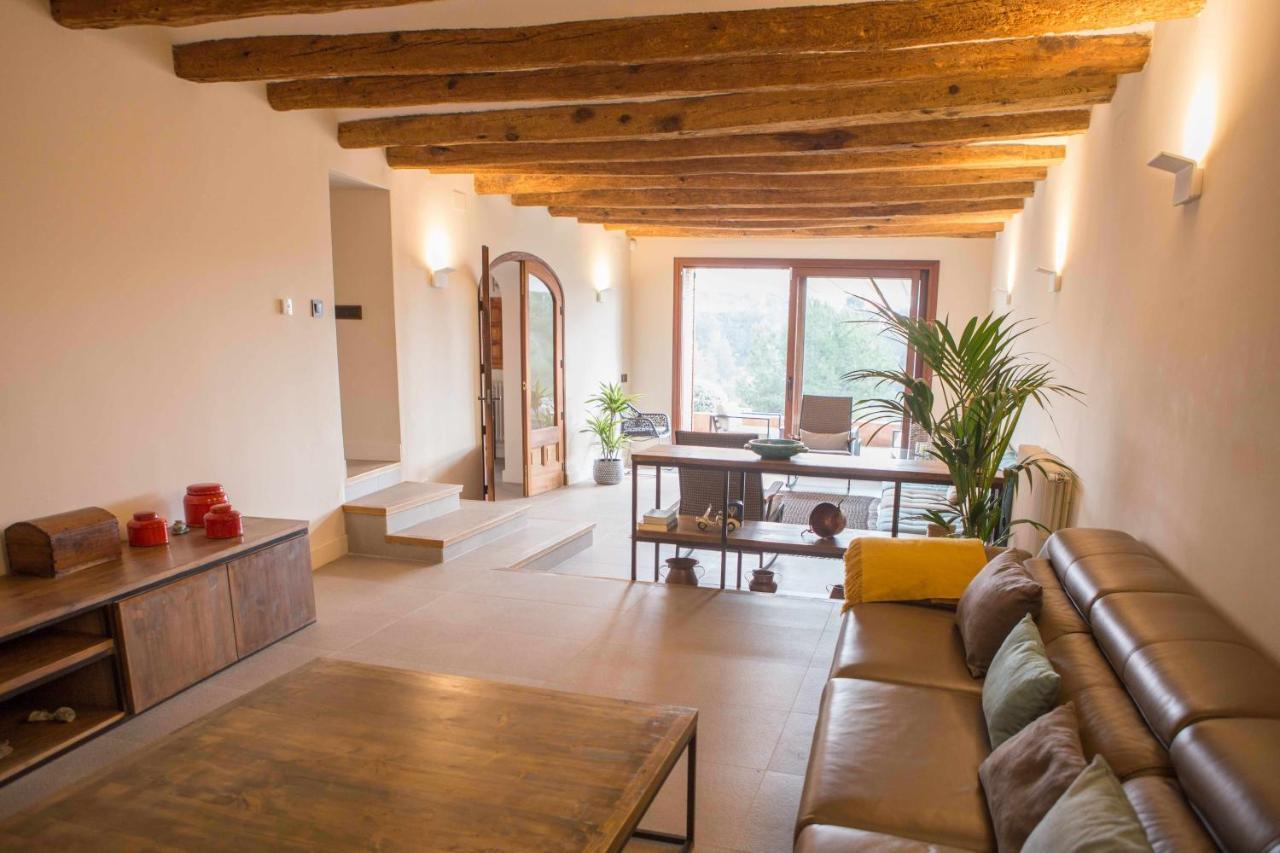 Casa Rural Masia Les Apieres El Pla de Manlleu Ngoại thất bức ảnh