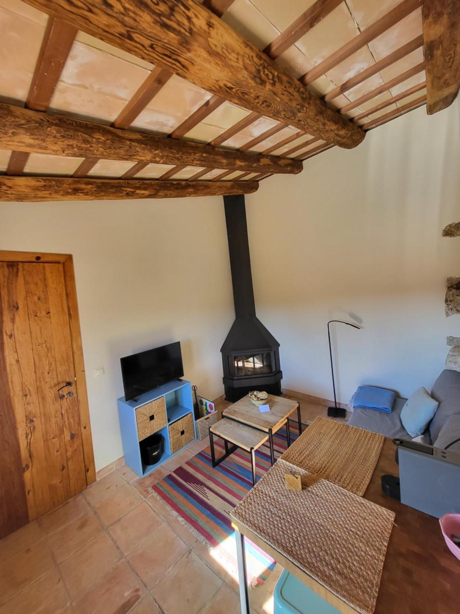 Casa Rural Masia Les Apieres El Pla de Manlleu Ngoại thất bức ảnh