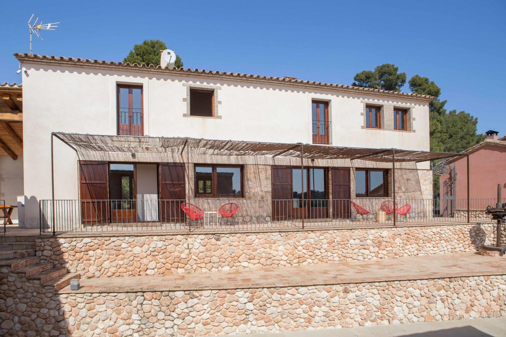 Casa Rural Masia Les Apieres El Pla de Manlleu Ngoại thất bức ảnh