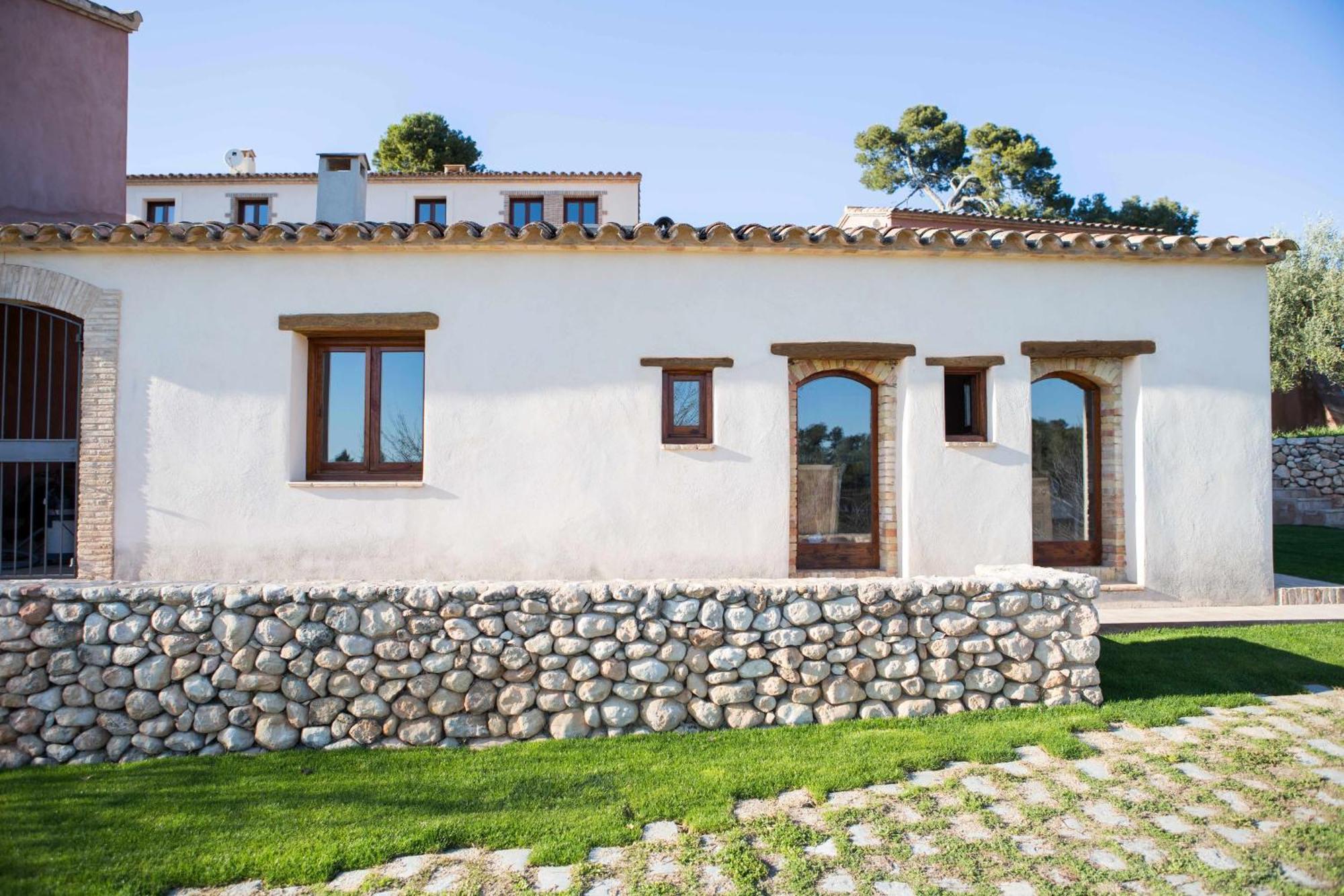 Casa Rural Masia Les Apieres El Pla de Manlleu Ngoại thất bức ảnh