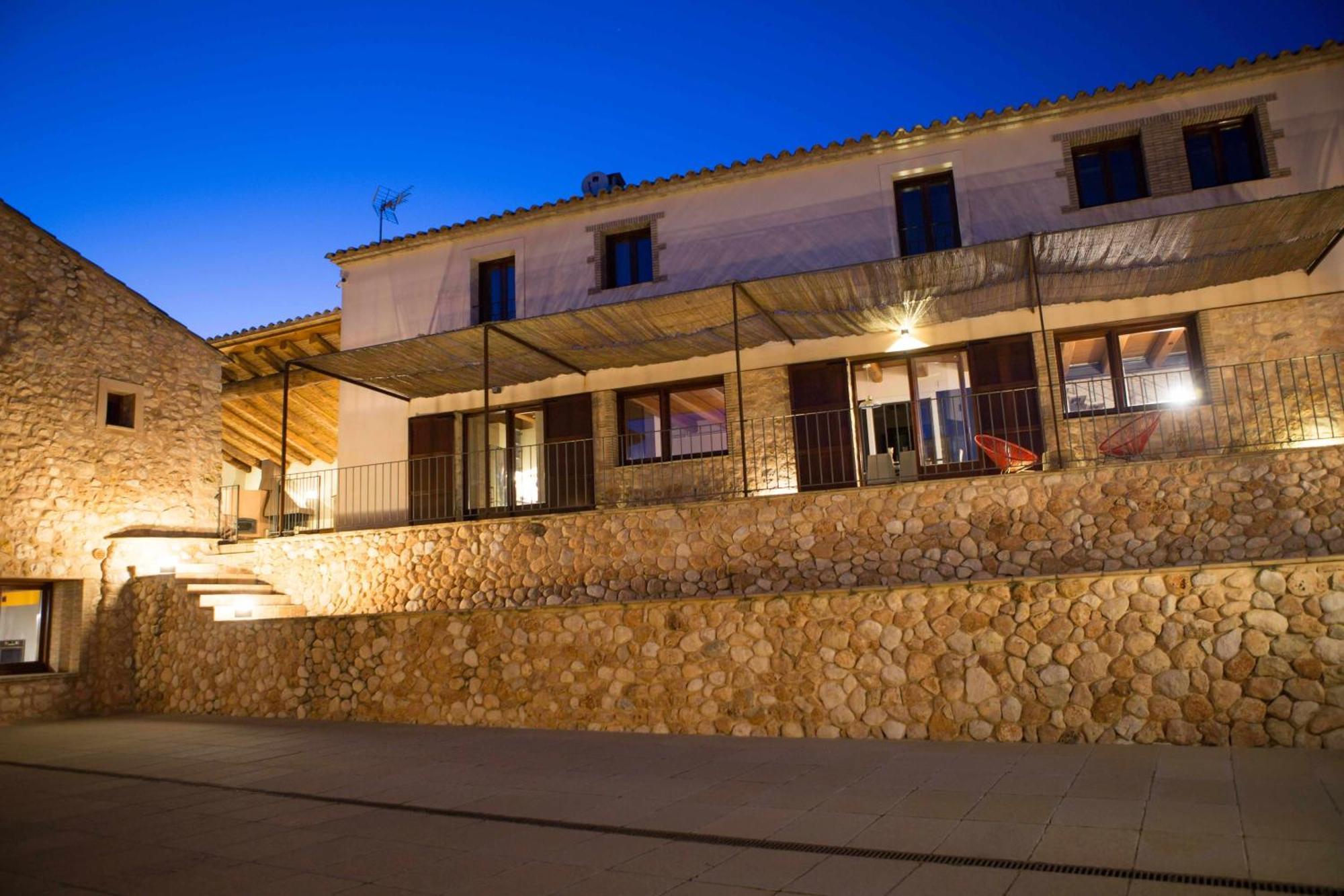 Casa Rural Masia Les Apieres El Pla de Manlleu Ngoại thất bức ảnh